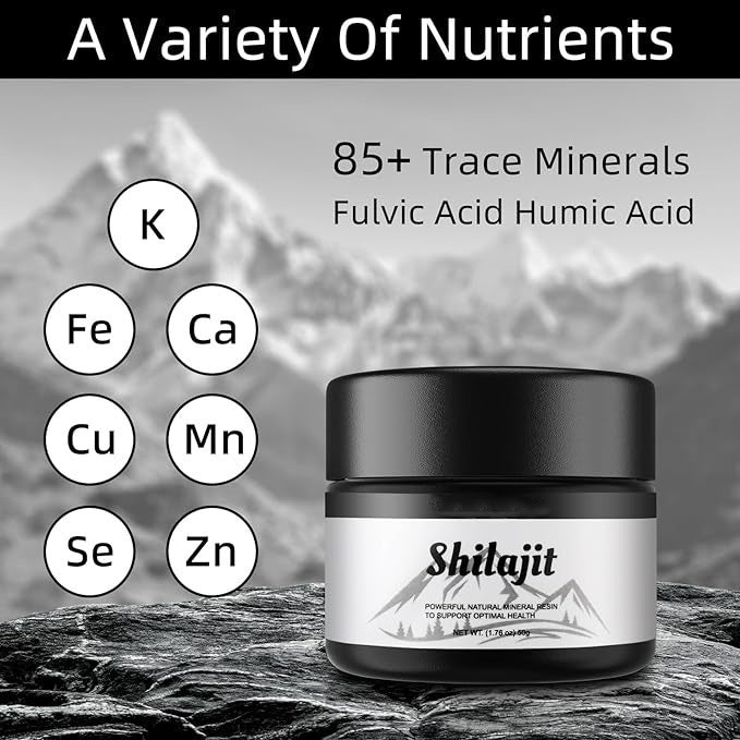 Reines Himalaya-Bio-Shilajit-Harz