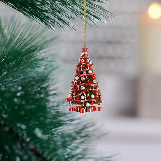 Weihnachtsbaum Acryl Anhänger