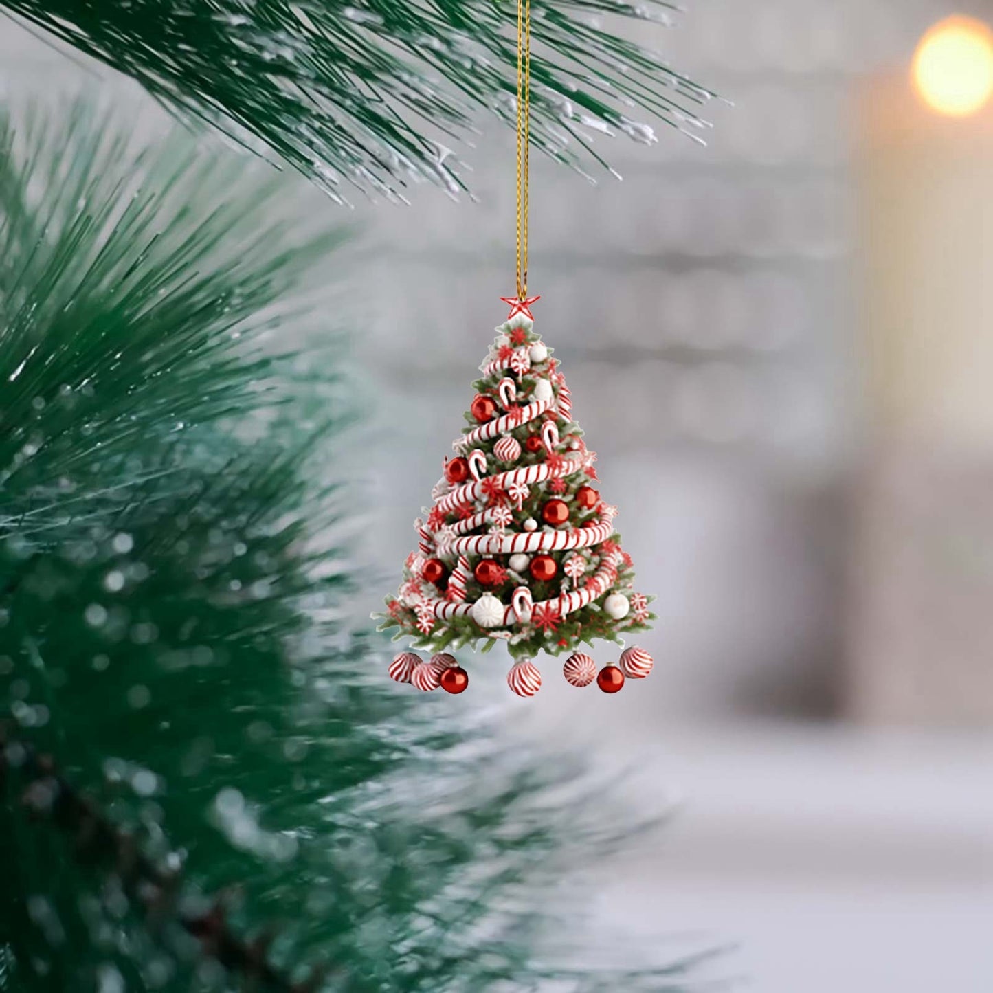 Weihnachtsbaum Acryl Anhänger