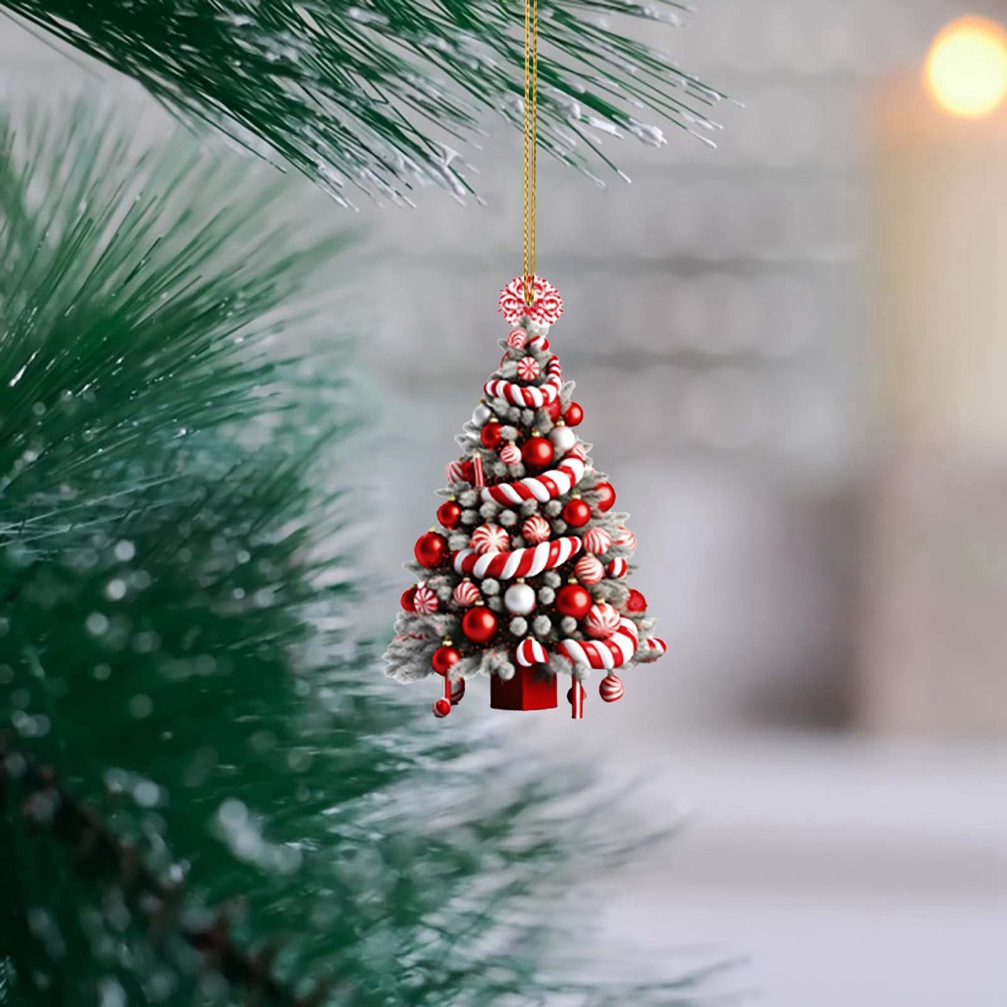 Weihnachtsbaum Acryl Anhänger